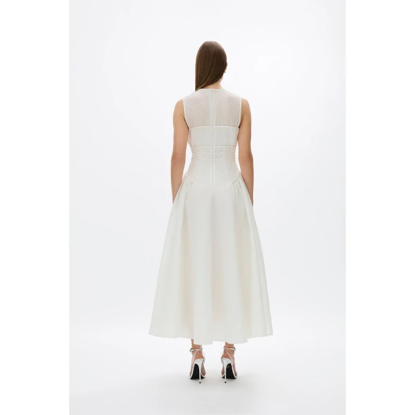 Rachel Gilbert Sophia Dress - Rachel Gilbert Ivory - Australian Luxury Evening Wear at Coveti