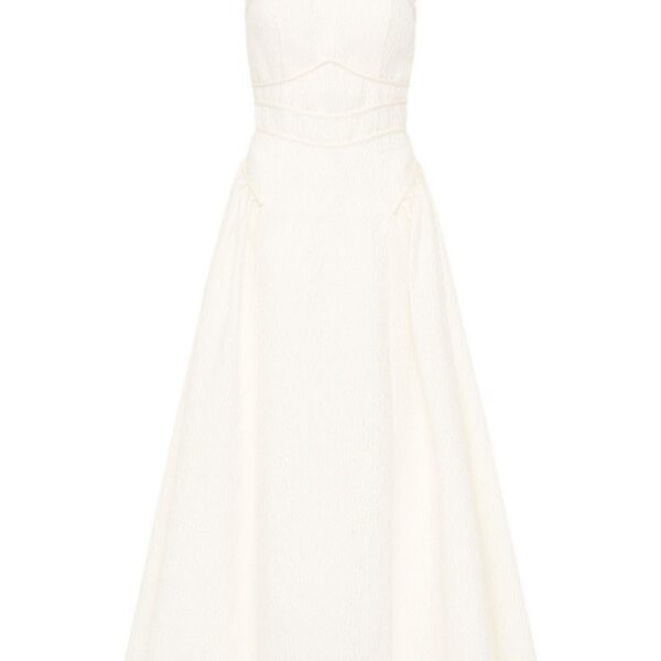Rachel Gilbert Sophia Dress - Rachel Gilbert Ivory - Australian Luxury Evening Wear at Coveti