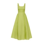 Rachel Gilbert Sophia Strap Dress - Rachel Gilbert Green - Australian Luxury Evening Wear at Coveti