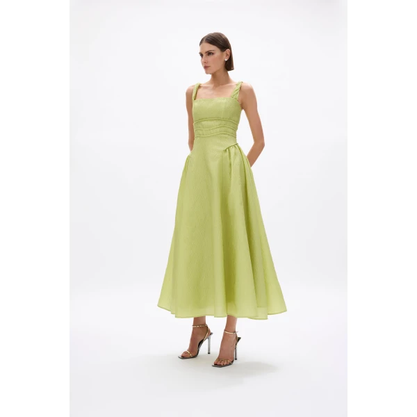 Rachel Gilbert Sophia Strap Dress, view 4