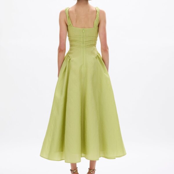 Rachel Gilbert Sophia Strap Dress - Rachel Gilbert Green - Australian Luxury Evening Wear at Coveti