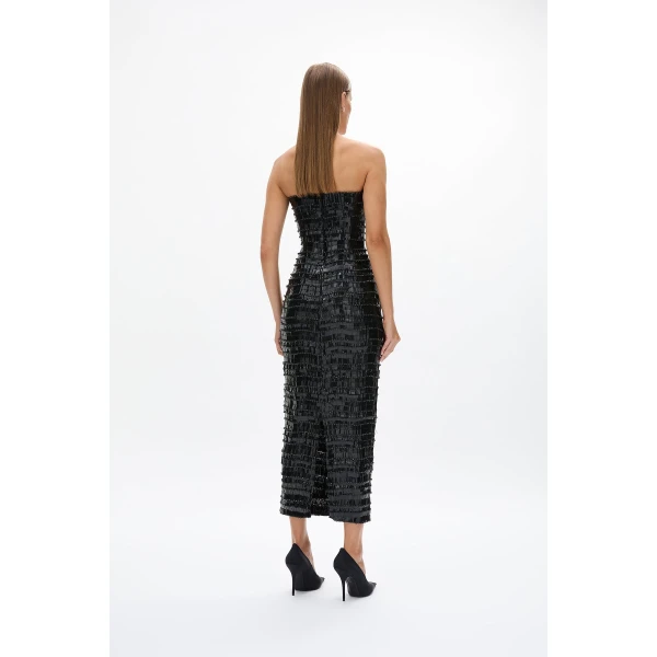 Rachel Gilbert Sylvie Dress - Rachel Gilbert Black - Australian Luxury Evening Wear at Coveti
