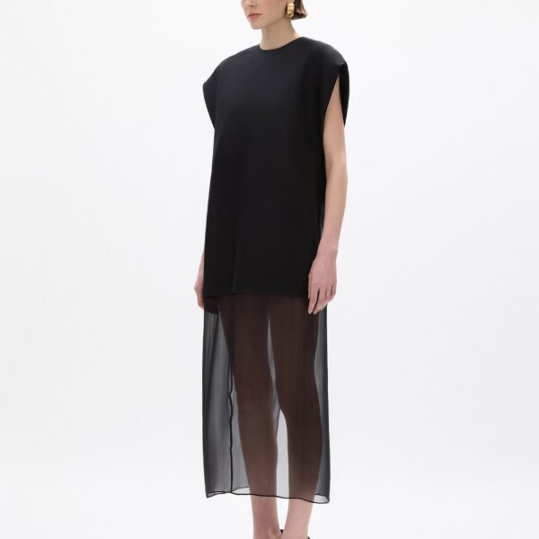 Rachel Gilbert Vida Shift Dress - Rachel Gilbert Black - Australian Luxury Evening Wear at Coveti
