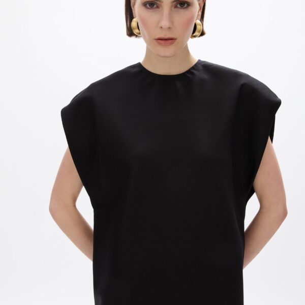 Rachel Gilbert Vida Shift Dress - Rachel Gilbert Black - Australian Luxury Evening Wear at Coveti