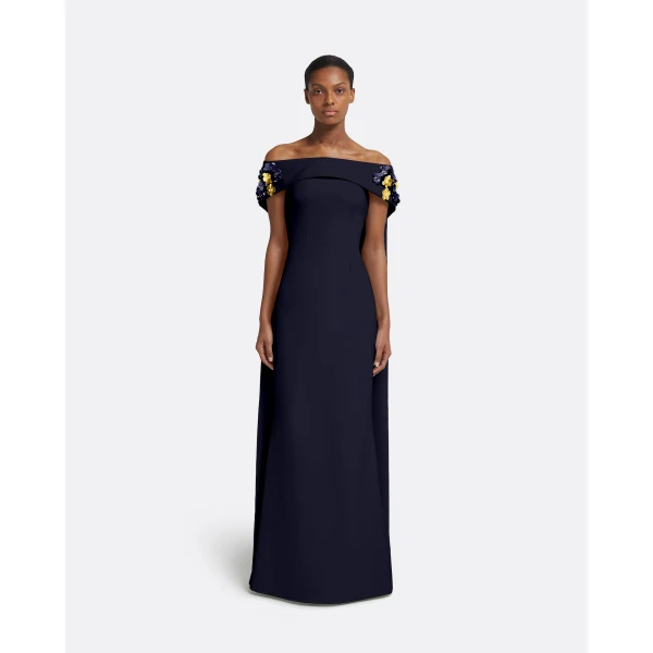 Safiyaa Arabella Harness With Soshin Dress in Azurite, view 2
