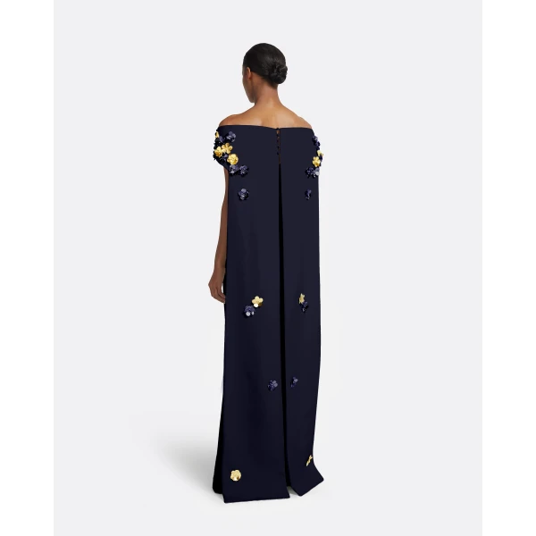 Safiyaa Arabella Harness With Soshin Dress in Azurite, view 3