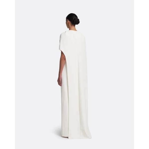 Safiyaa Contessa Long Dress in Ivory, view 3