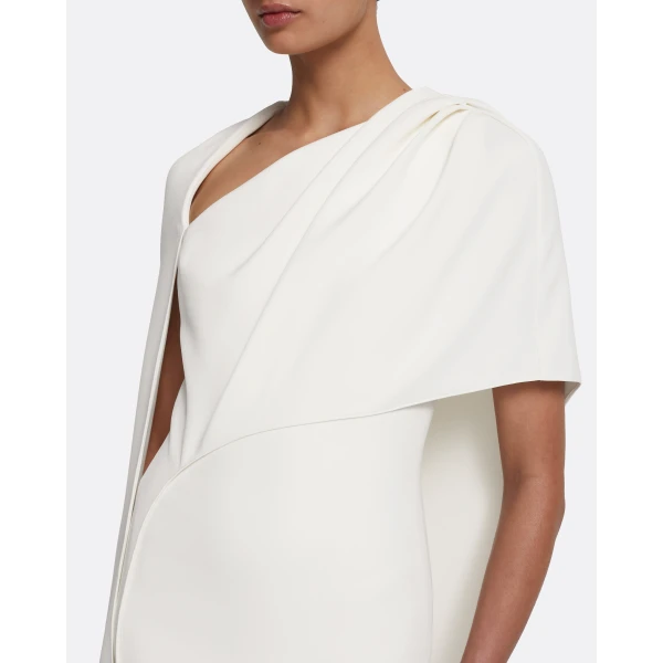 Safiyaa Contessa Long Dress in Ivory, view 4