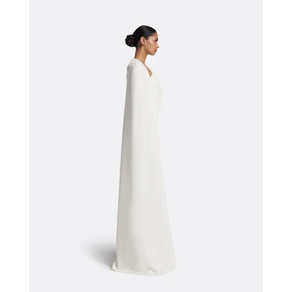 Safiyaa Contessa Long Dress in Ivory, view 5