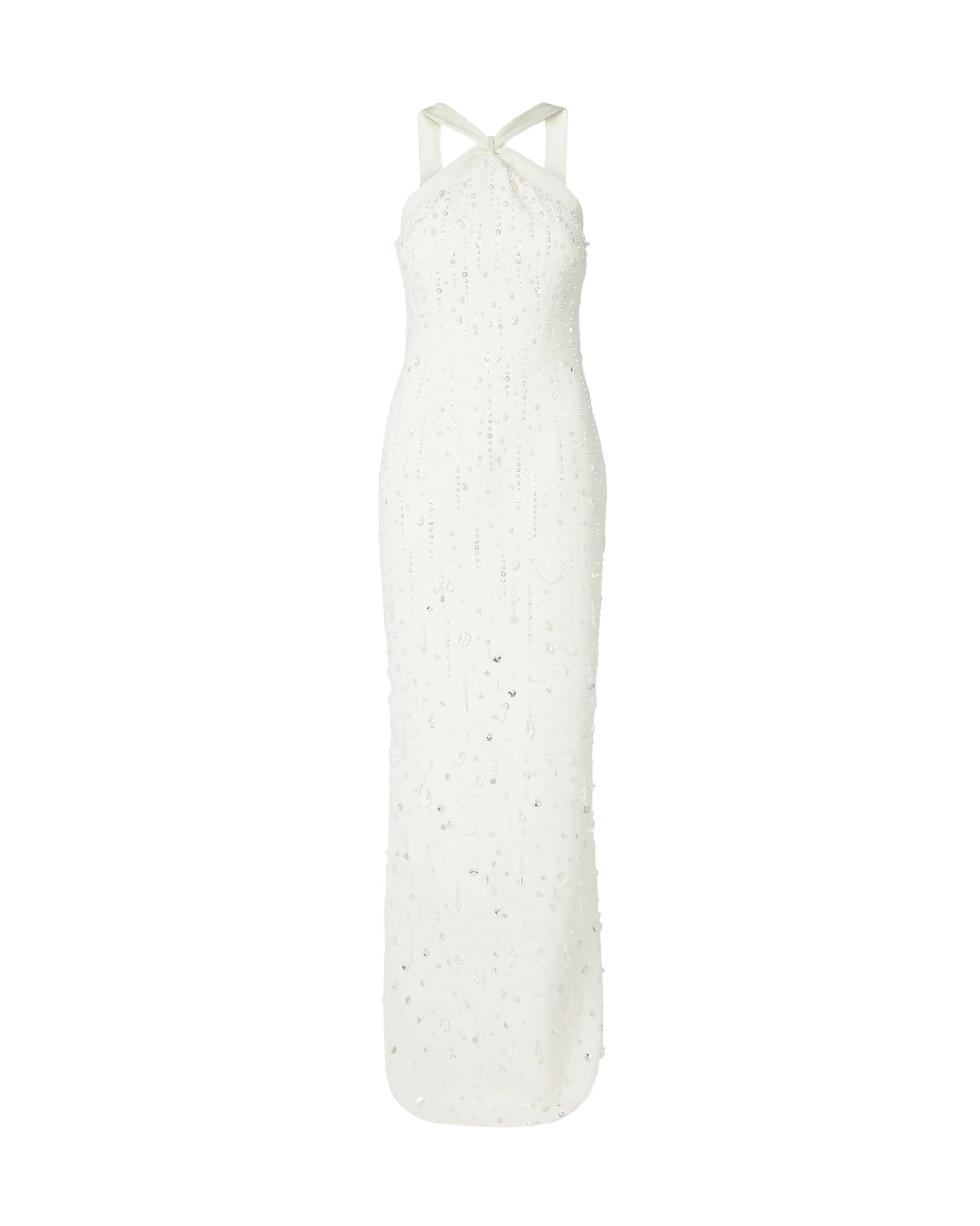 Safiyaa-Elspeth-Ivory-Long-Dress-Coveti-scaled63629_nobg Safiyaa Elspeth Ivory Long Dress - Safiyaa Dresses - Heavy Crepe Cape Gown - Shop at Coveti