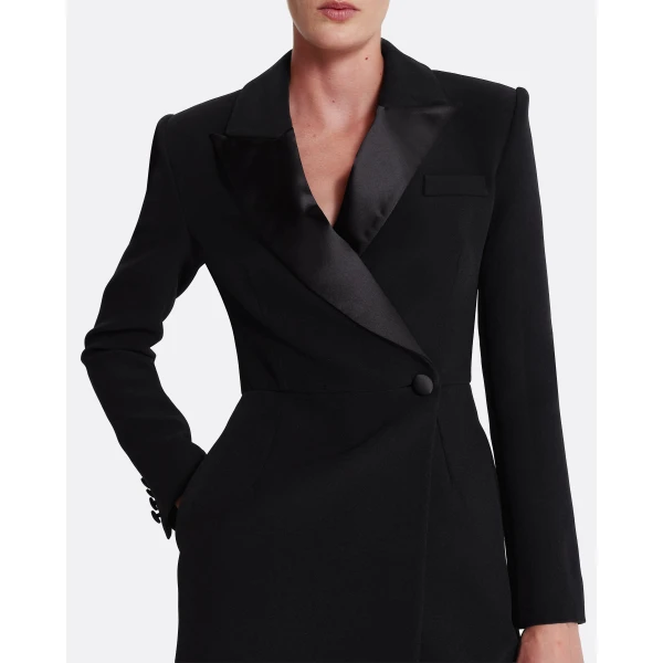 Safiyaa Emanuela Jumpsuit in Black, view 4