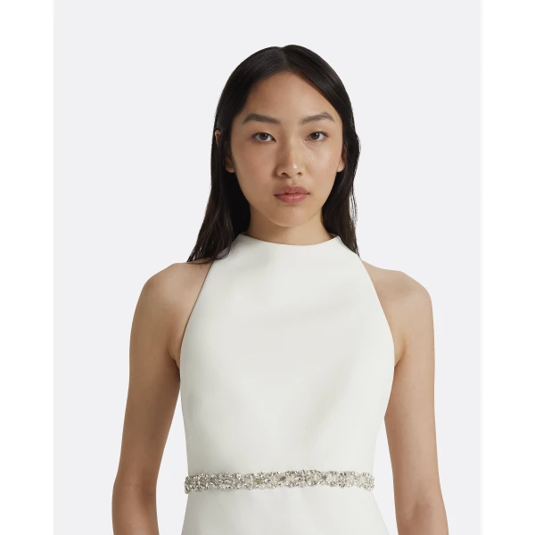 Safiyaa Joules Ivory Long Dress, view 4