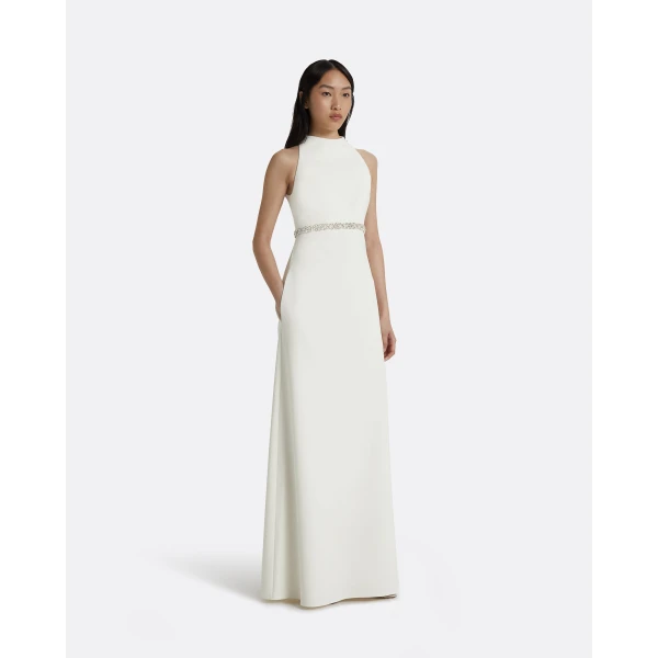 Safiyaa Joules Ivory Long Dress, view 5