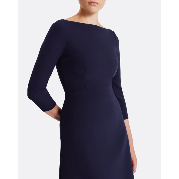 Safiyaa Luciana Midi Dress in Azurite, view 4