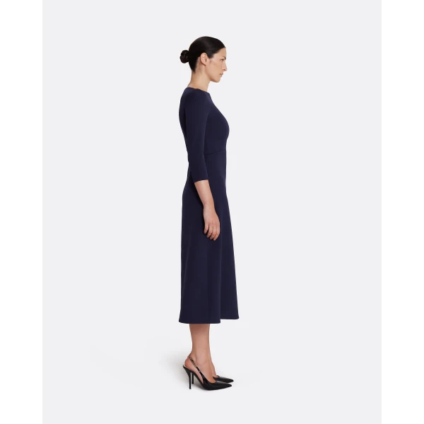 Safiyaa Luciana Midi Dress in Azurite, view 5