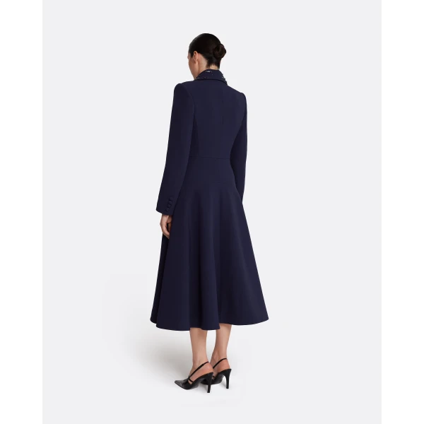 Safiyaa Lucilla Jacket in Azurite with Multi-blues, view 3