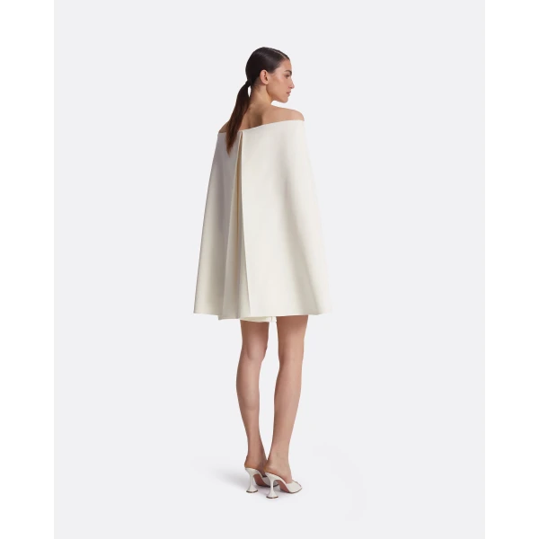 Safiyaa Manorel Ivory Harness & Rowan Fern Embroidered Dress, view 3