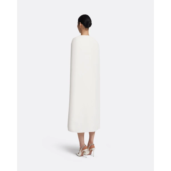 Safiyaa Oria Midi Dress in Ivory, view 3