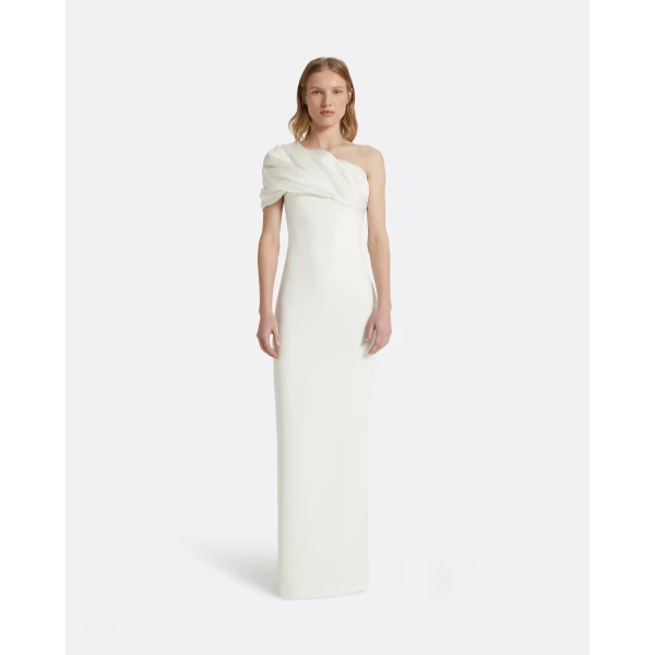 Safiyaa Portan Ivory Long Dress, view 2