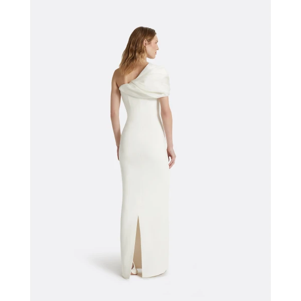Safiyaa Portan Ivory Long Dress, view 3
