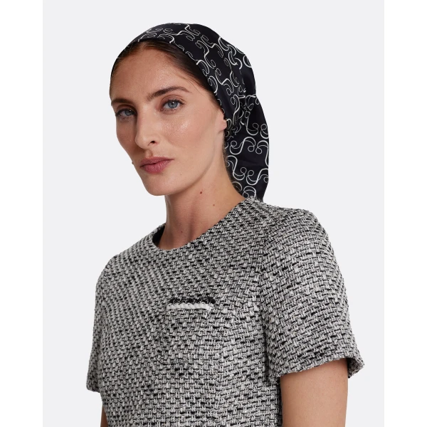 Safiyaa Virna Short Dress in Greyscale, view 4