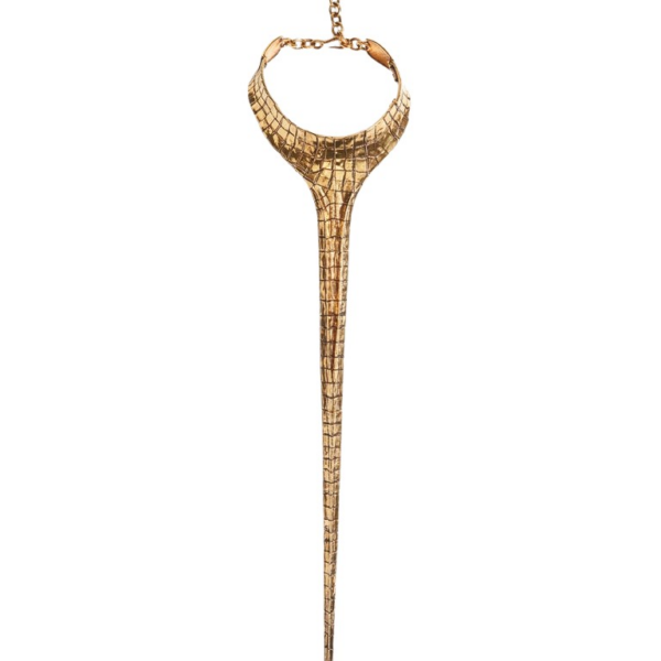 Schiaparelli Alligator Trompe L'Oeil Necklace