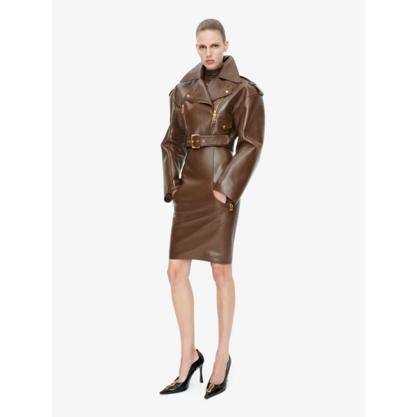 Schiaparelli Biker Jacket Jackets in Schiaparelli Authentic Luxury Fashion at Coveti