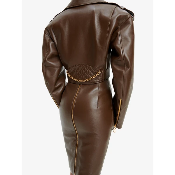 Schiaparelli Biker Jacket Jackets in Schiaparelli Authentic Luxury Fashion at Coveti