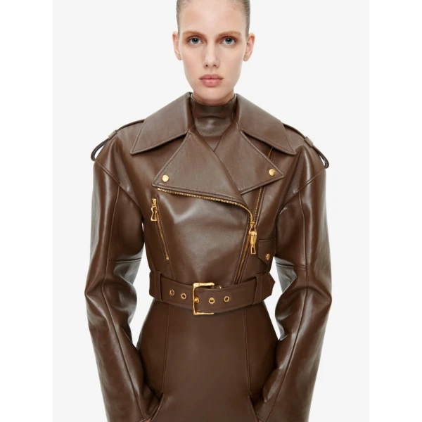 Schiaparelli Biker Jacket Jackets in Schiaparelli Authentic Luxury Fashion at Coveti