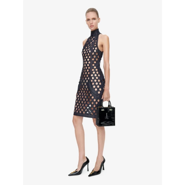 Schiaparelli Broderie Anglaise Dress Dresses in Schiaparelli Authentic Luxury Fashion at Coveti