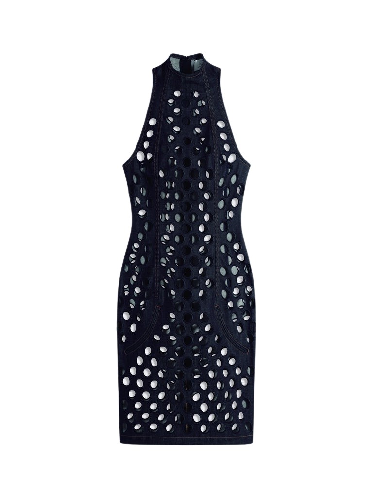 Schiaparelli Broderie Anglaise Dress Dresses in Schiaparelli Authentic Luxury Fashion at Coveti