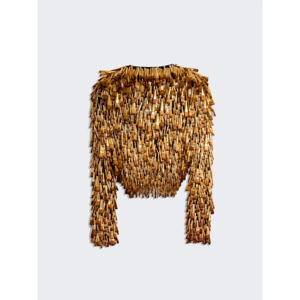 Schiaparelli Brushes Cardigan Knitwear in Schiaparelli Authentic Luxury Fashion at Coveti