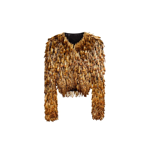 Schiaparelli Brushes Cardigan Knitwear in Schiaparelli Authentic Luxury Fashion at Coveti