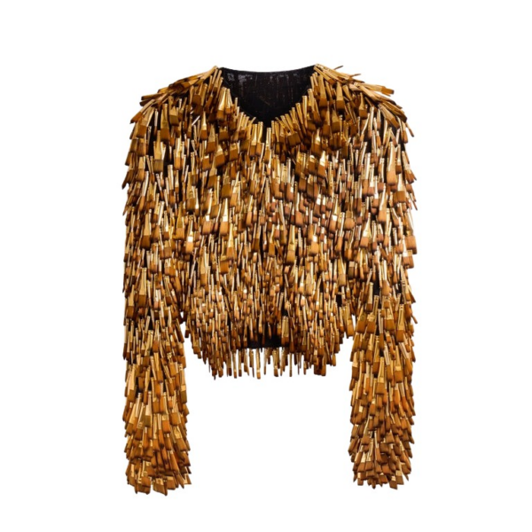 Schiaparelli Brushes Cardigan Knitwear in Schiaparelli Authentic Luxury Fashion at Coveti