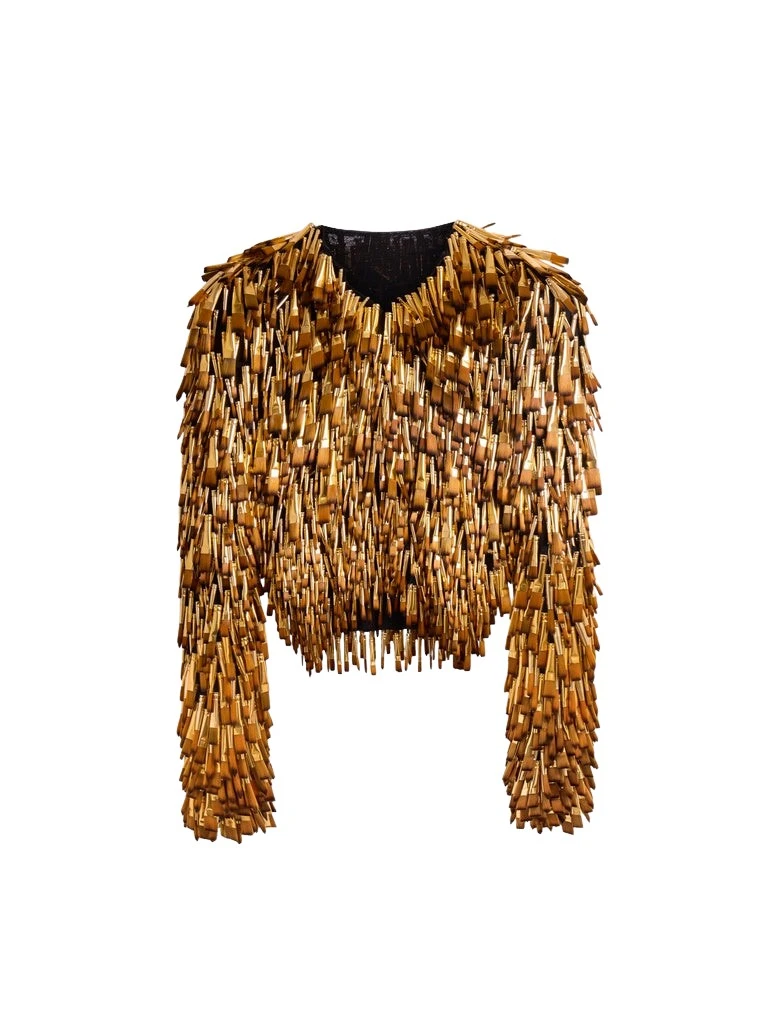 Schiaparelli-Brushes-Cardigan86602_nobg Schiaparelli Brushes Cardigan Knitwear in Schiaparelli Authentic Luxury Fashion at Coveti
