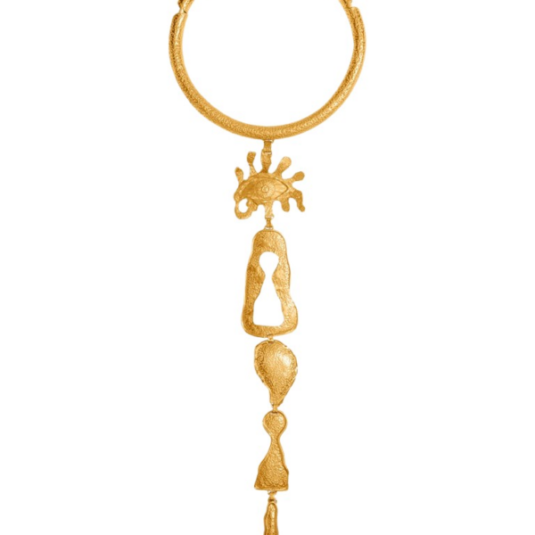 Schiaparelli Codes Breastplate Necklace