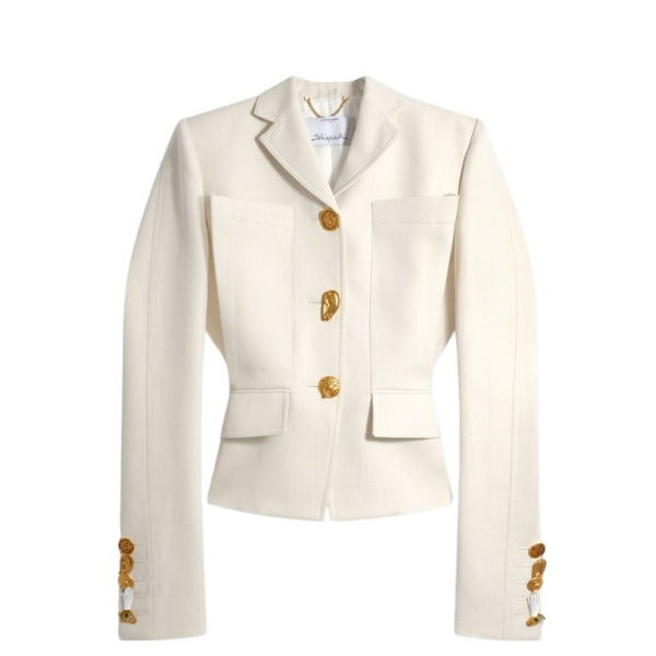 Schiaparelli Elsa Jacket Jackets in Schiaparelli Authentic Luxury Fashion at Coveti