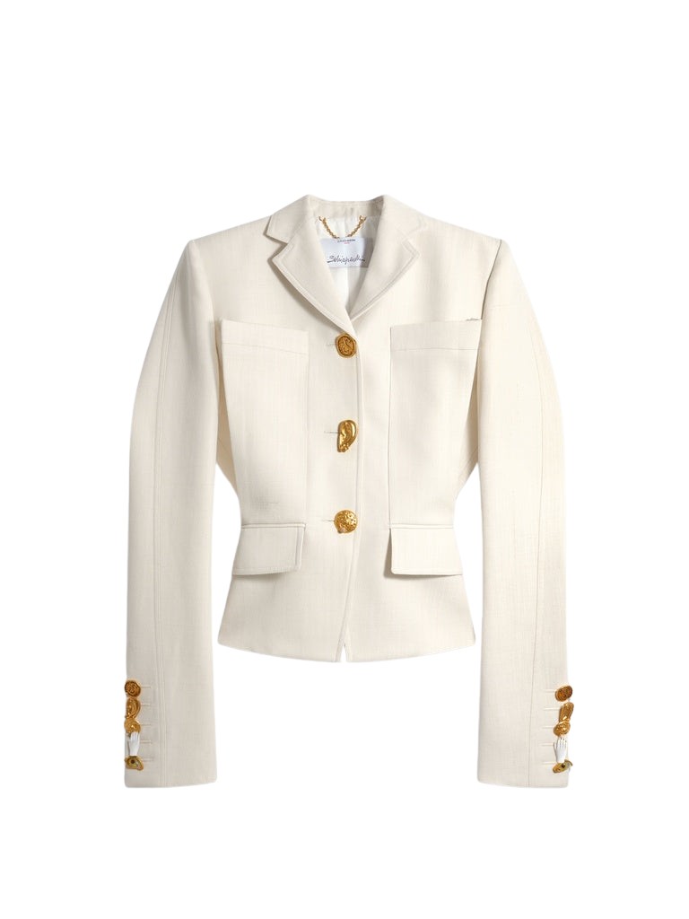 Schiaparelli-Elsa-Jacket-531743_nobg Schiaparelli Elsa Jacket Jackets in Schiaparelli Authentic Luxury Fashion at Coveti