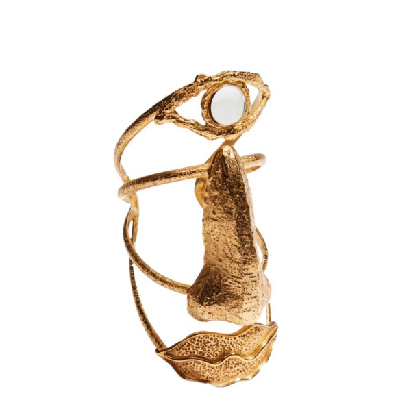 Schiaparelli Face Cuff Bracelet