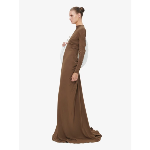 Schiaparelli Gathered Dress Dresses in Schiaparelli Authentic Luxury Fashion at Coveti