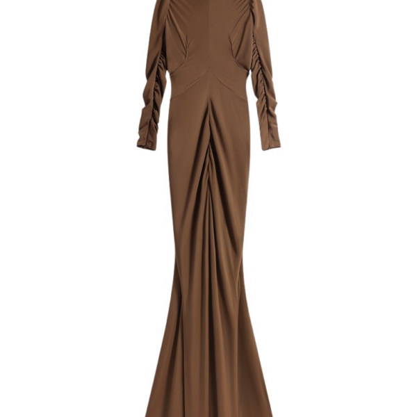 Schiaparelli Gathered Dress Dresses in Schiaparelli Authentic Luxury Fashion at Coveti