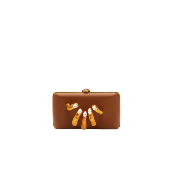 Schiaparelli Hand In Hand Clutch