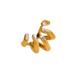 Schiaparelli Hand-In-Hand Ring