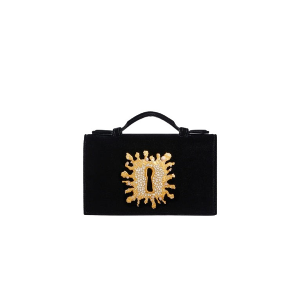 Schiaparelli Keyhole Bijoux Chain Clutch