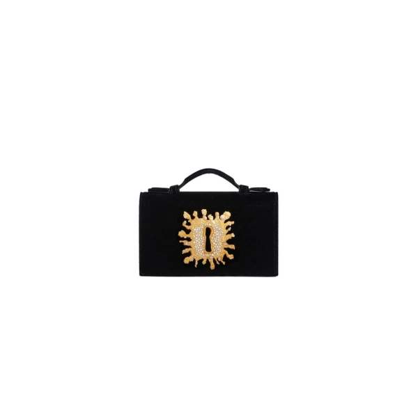 Schiaparelli Keyhole Bijoux Chain Clutch