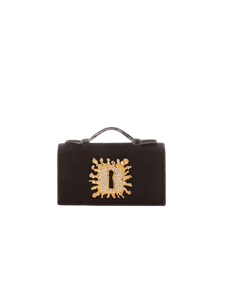 Schiaparelli-Keyhole-Bijoux-Chain-Clutch-686259_nobg Schiaparelli Keyhole Bijoux Chain Clutch