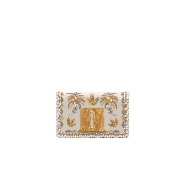 Schiaparelli Keyhole Chain Clutch