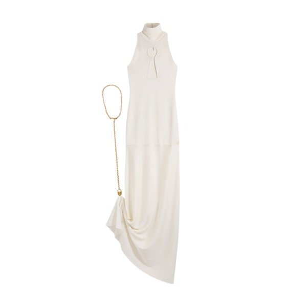 Schiaparelli Keyhole Dress Dresses in Schiaparelli Authentic Luxury Fashion at Coveti