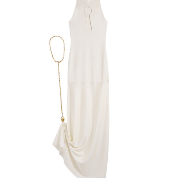 Schiaparelli Keyhole Dress Dresses in Schiaparelli Authentic Luxury Fashion at Coveti