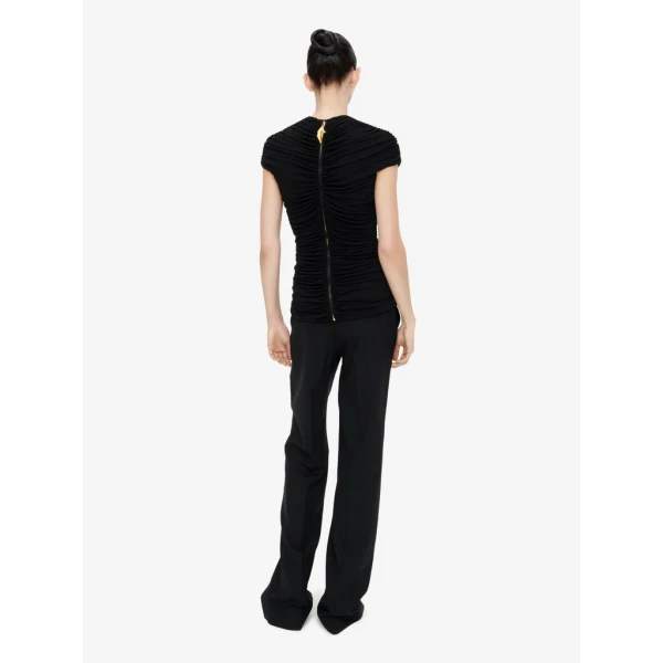 Schiaparelli Keyhole Top Tops in Schiaparelli Authentic Luxury Fashion at Coveti